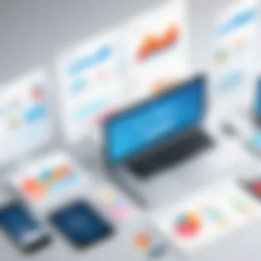 Understanding User Behavior through Analytics Diagram depicting user behavior metrics