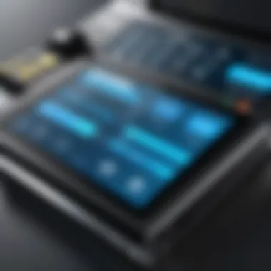 User Interface of Modern POS Systems User-friendly interface of a modern POS system