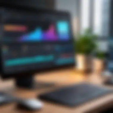 Beginner-Friendly Video Editing Dashboard User-friendly software dashboard designed for beginners
