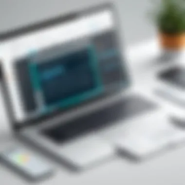 Content Creation Tools in CMS Platforms Illustration of content creation tools within a CMS