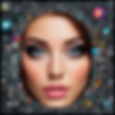 Highlighting Pixlr's Unique Features Collage of various features available in Pixlr