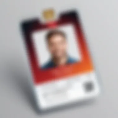 Sample ID Card Design Sample ID card design created using free software