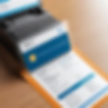 ID Card Printing Software Interface User interface of ID card printing software showcasing features