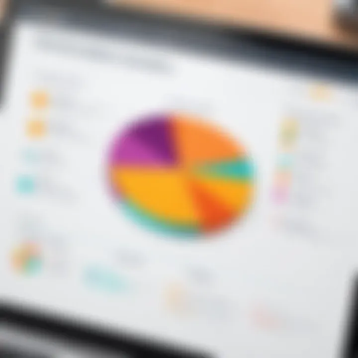 Graph showing user satisfaction metrics