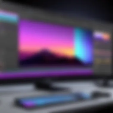 Visual representation of color grading features in Premiere Pro