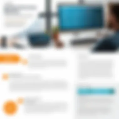 Benefits of Qooper Mentoring Software Infographic detailing the benefits of using Qooper for mentoring