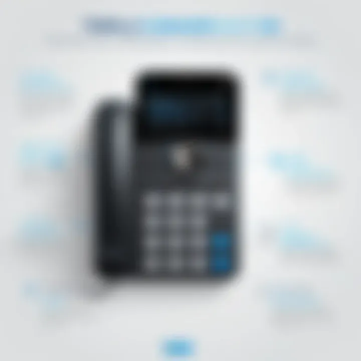 Infographic showcasing advantages of triple dialers for businesses