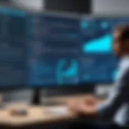 Visual representation of vendor risk management software features