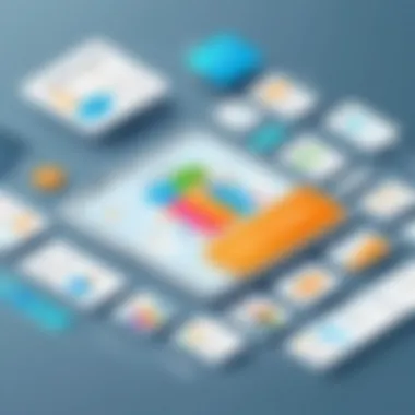 Functionalities of Freshsales Visual representation of Freshsales functionalities and features