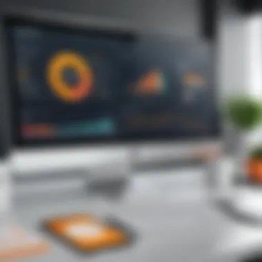 User Dashboard in Freshsales Detailed interface of Freshsales showcasing user dashboard and analytics