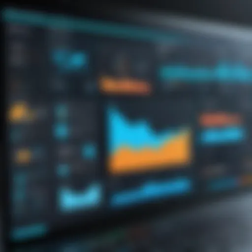 Visual representation of Logentries dashboard showcasing log data analytics.