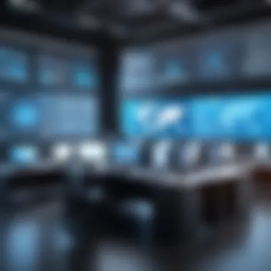 Cybersecurity Training Environment An illustrated representation of cybersecurity training environment