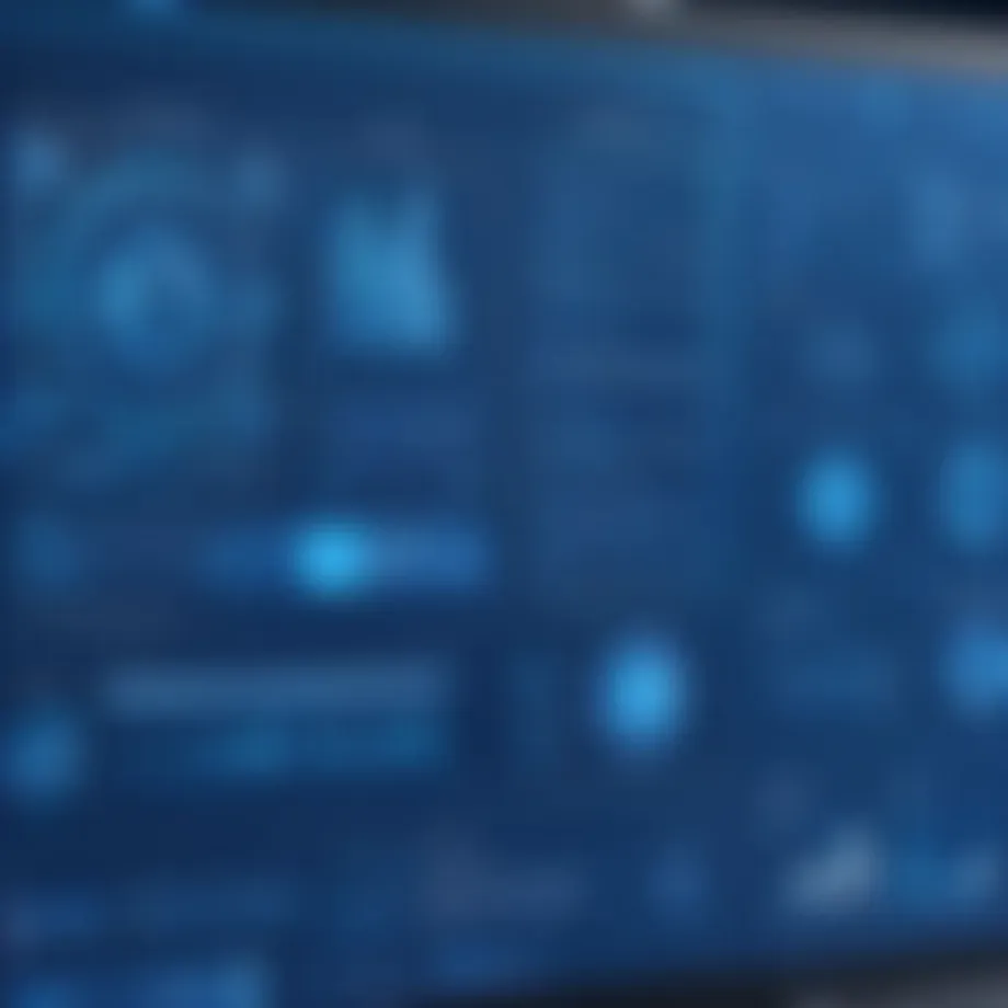 Blueprint software interface showcasing advanced tools