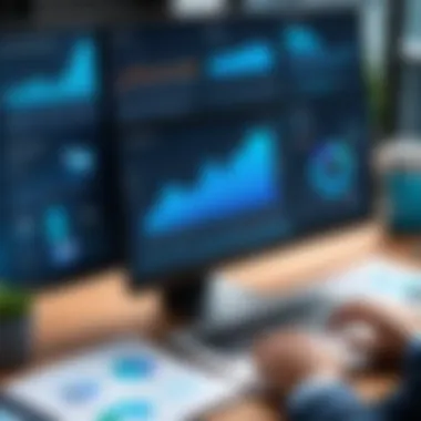 Data Analytics Features in Salesforce Graphs and visuals depicting data analytics capabilities