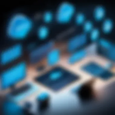 Industries Benefiting from Salesforce Customer Success Illustration of industries utilizing the Salesforce platform