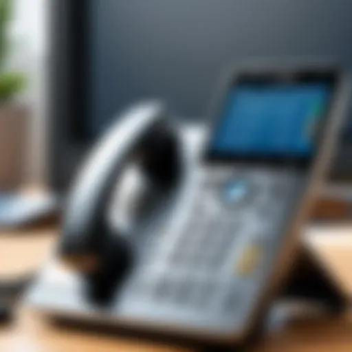 Vonage business phone setup interface