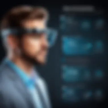 Evaluating Return on Investment in Augmented Reality Infographic showing potential return on investment from augmented reality