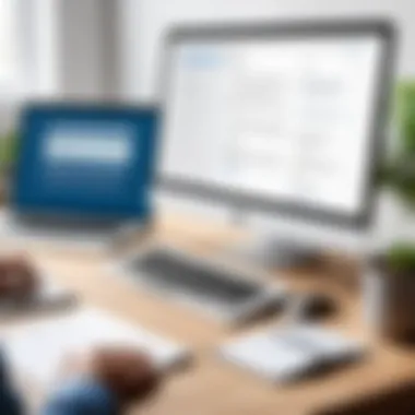 A thoughtful individual reviewing content with writing tools on a desk.