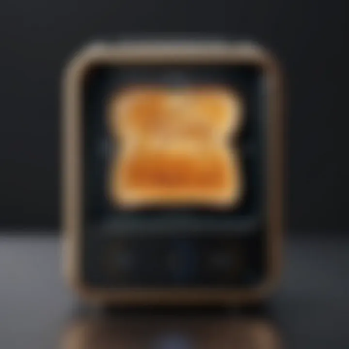 User interface of Toast software showcasing its features