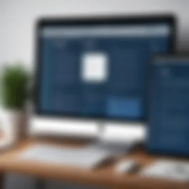 Intuitive User Interface of Blogging Software User interface of a popular blogging platform