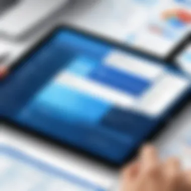 Exploring Agile Smartsheet Interface Dynamic interface of Agile Smartsheet showcasing various project management features.