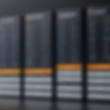 Comparison of Pricing Structures Comparison chart of AWS domain pricing structures across various services