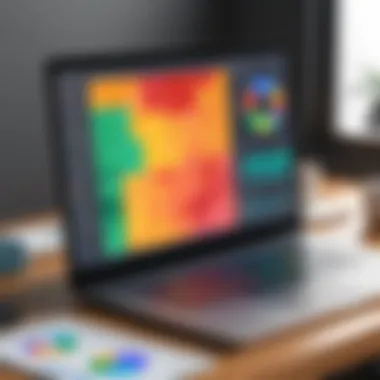 Google Data Studio Heatmap Creation Heatmap created in Google Data Studio interface