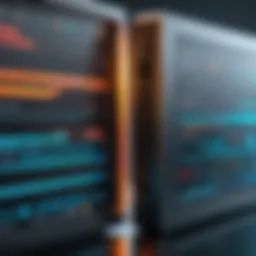 Visual representation of network firewall types
