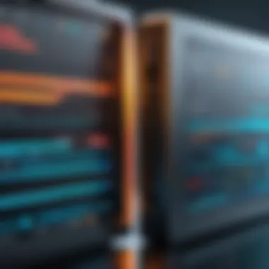 Visual representation of network firewall types