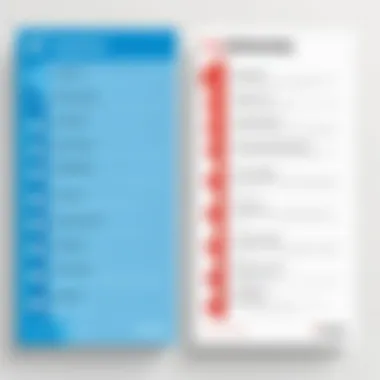 Table comparing features of TurboTax versions