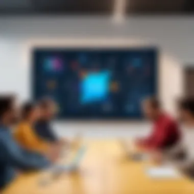 Collaborative Brainstorming Session in Miro Collaborative brainstorming on Miro