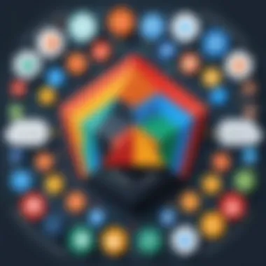 Understanding the Integration Landscape Visual representation of Zoho and Zapier integration